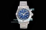 Swiss Replica Breitling Avenger Chronograph 43 Blue Dial Stainless Steel Watch